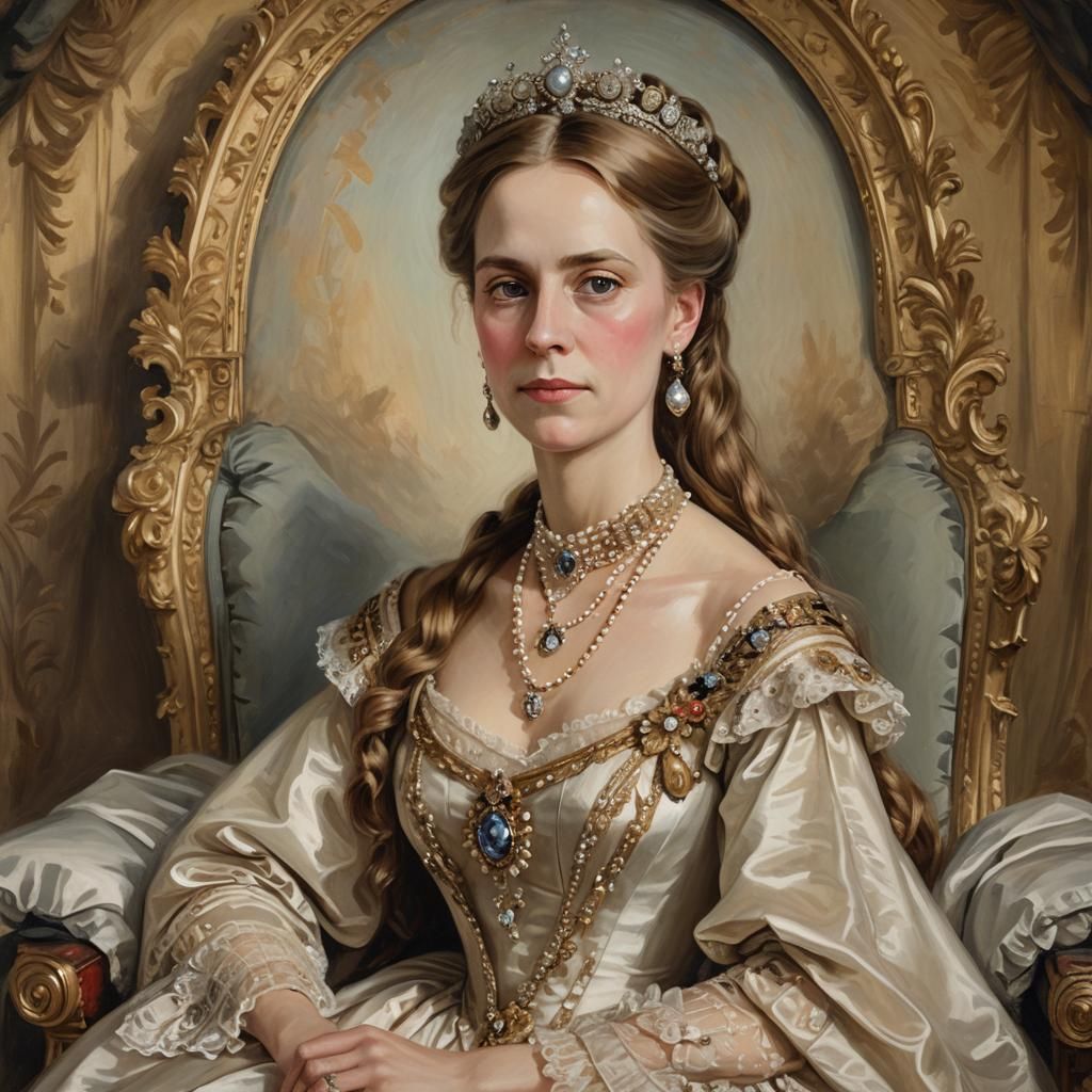 Victorian Era Portrait of a Grand Duchess