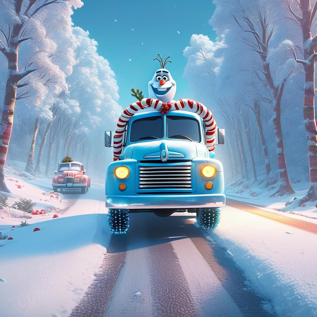 Whimsical, hyper realistic, hyper detailed, 3D, big white Di...