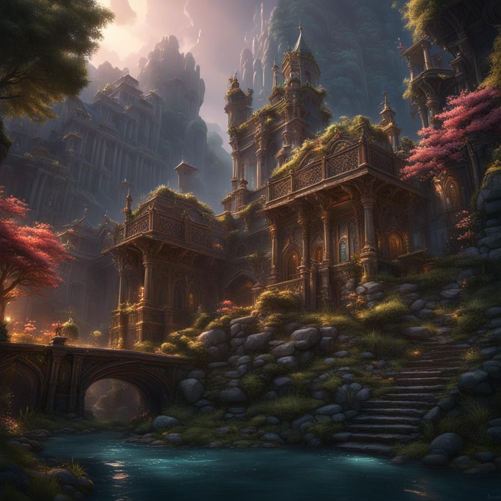 Ariancita Fantasy Concept Art in Unreal Engine 5