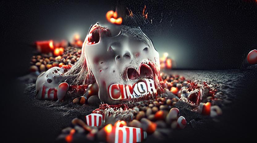 Scary Horror Image Generated by AI