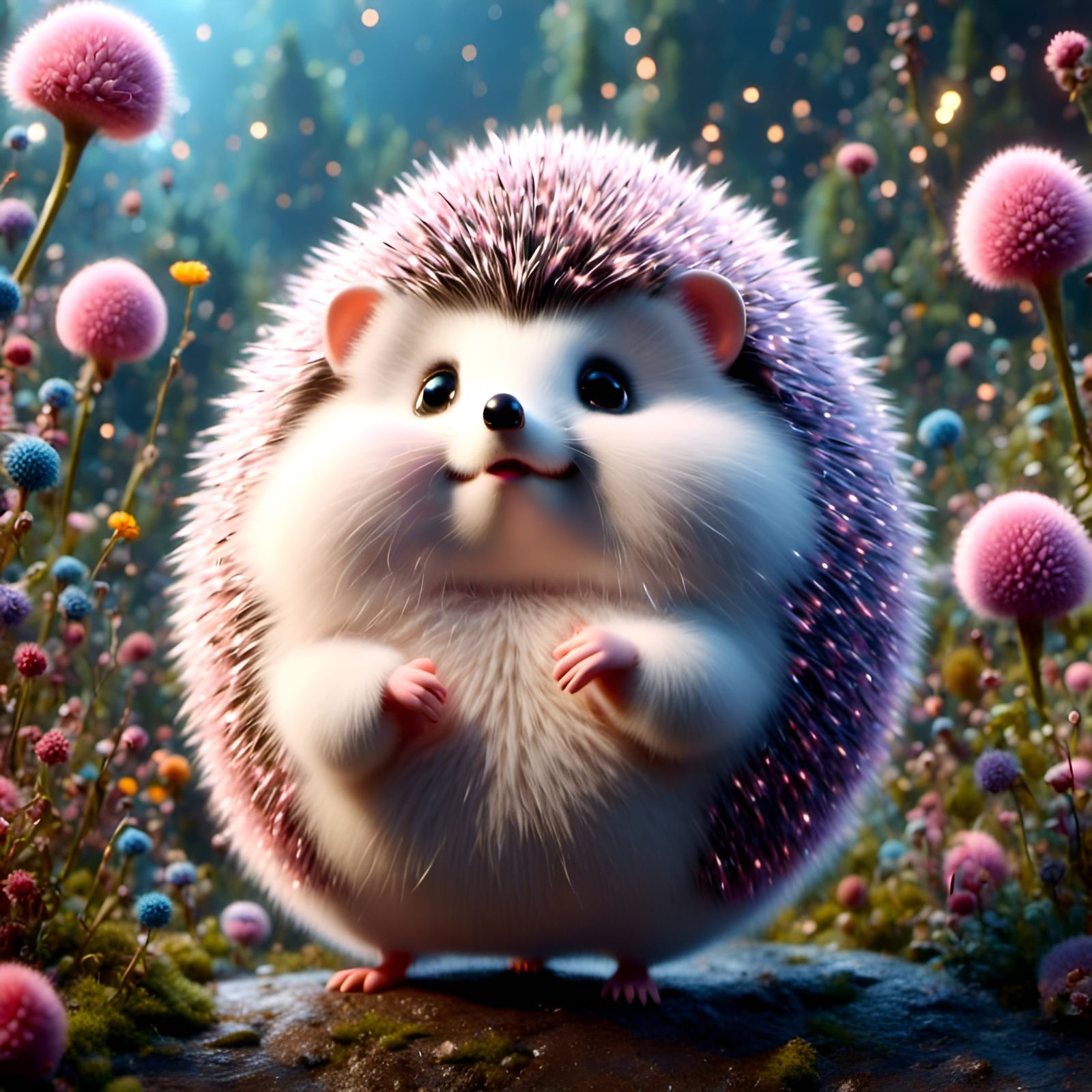 Cuddles the Hedgehog