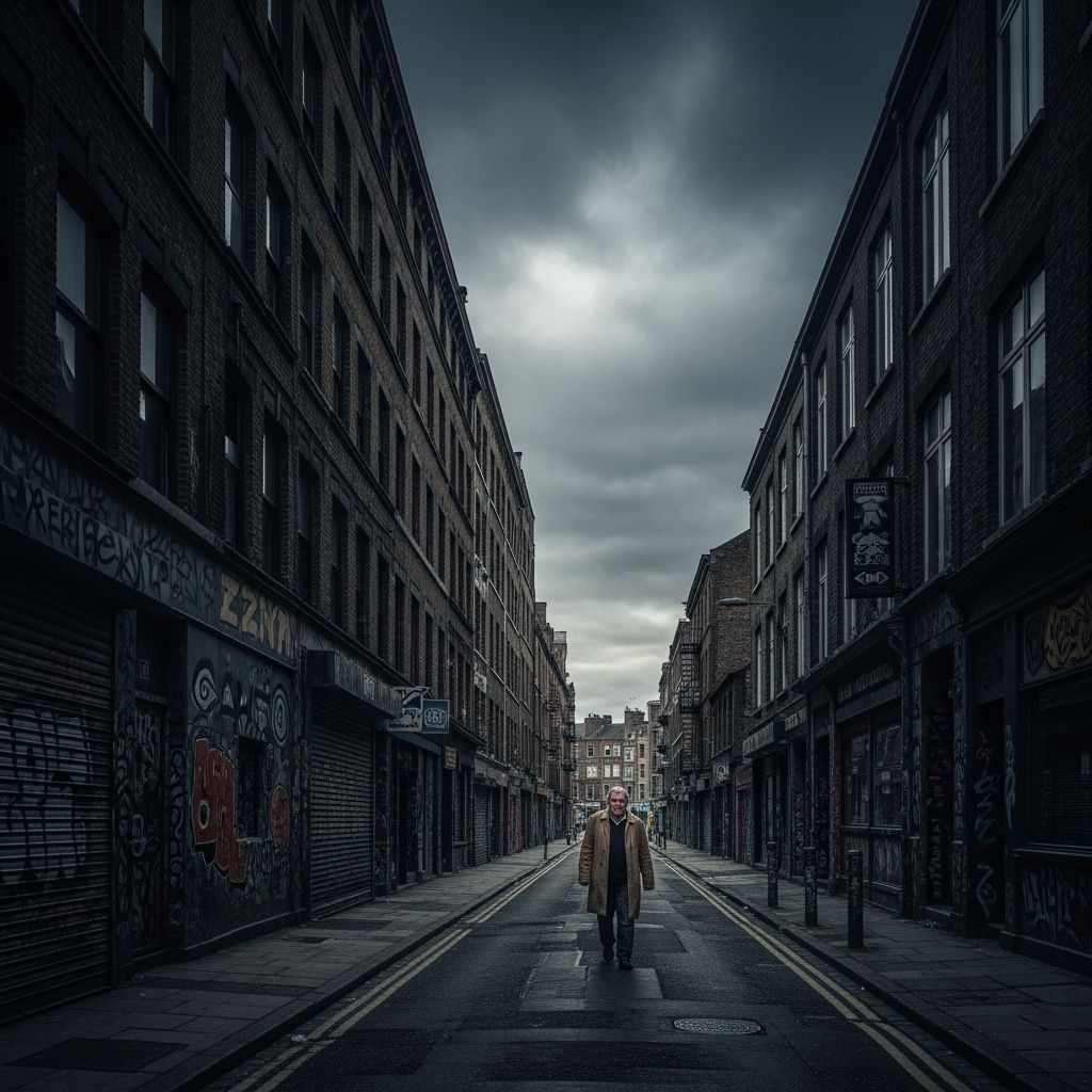 Grimdark Scene in Photorealistic Style