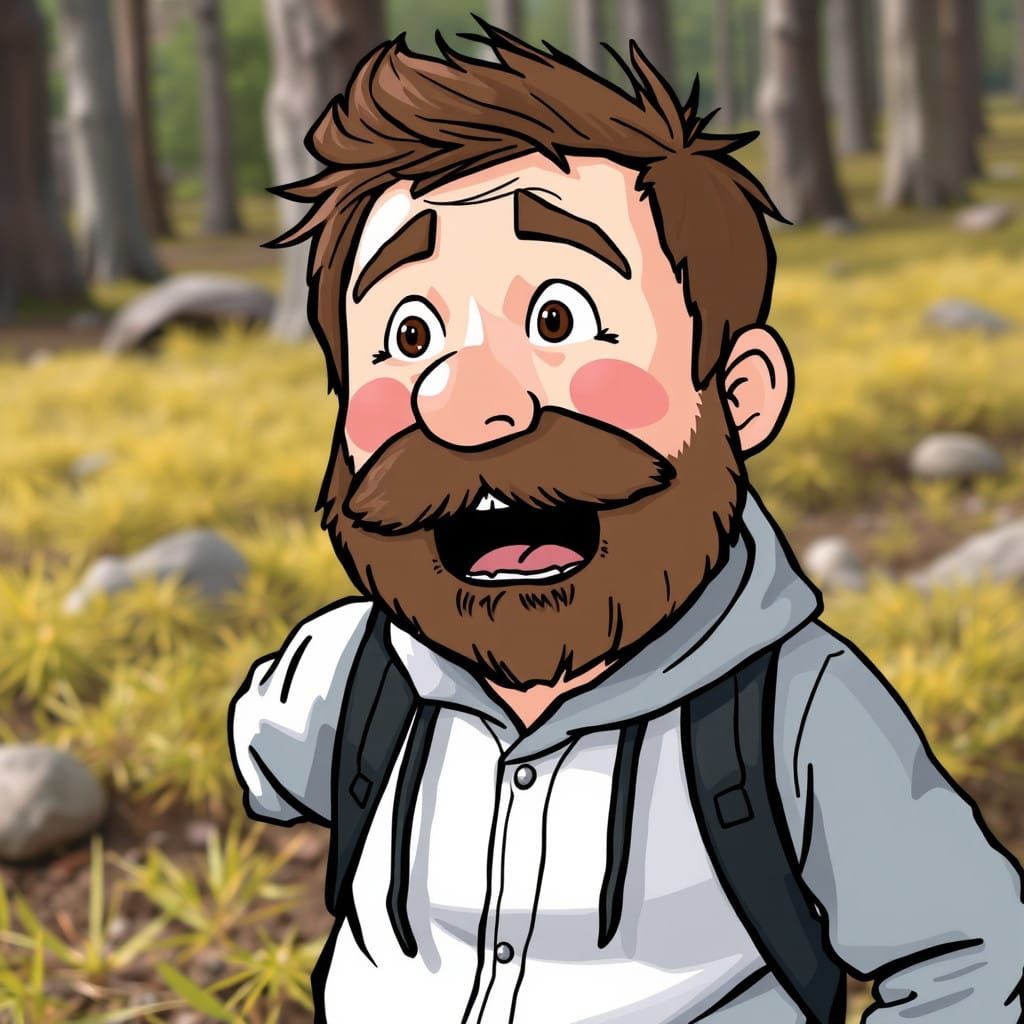 Sociable Colorado Cartographer in Bearded Form