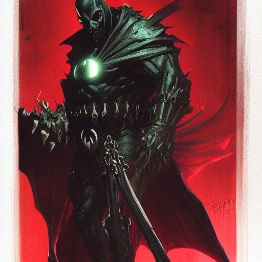 Sinister Spawn Figure by Greg Rutkowski