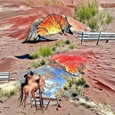 Painted Desert Teeming With Life