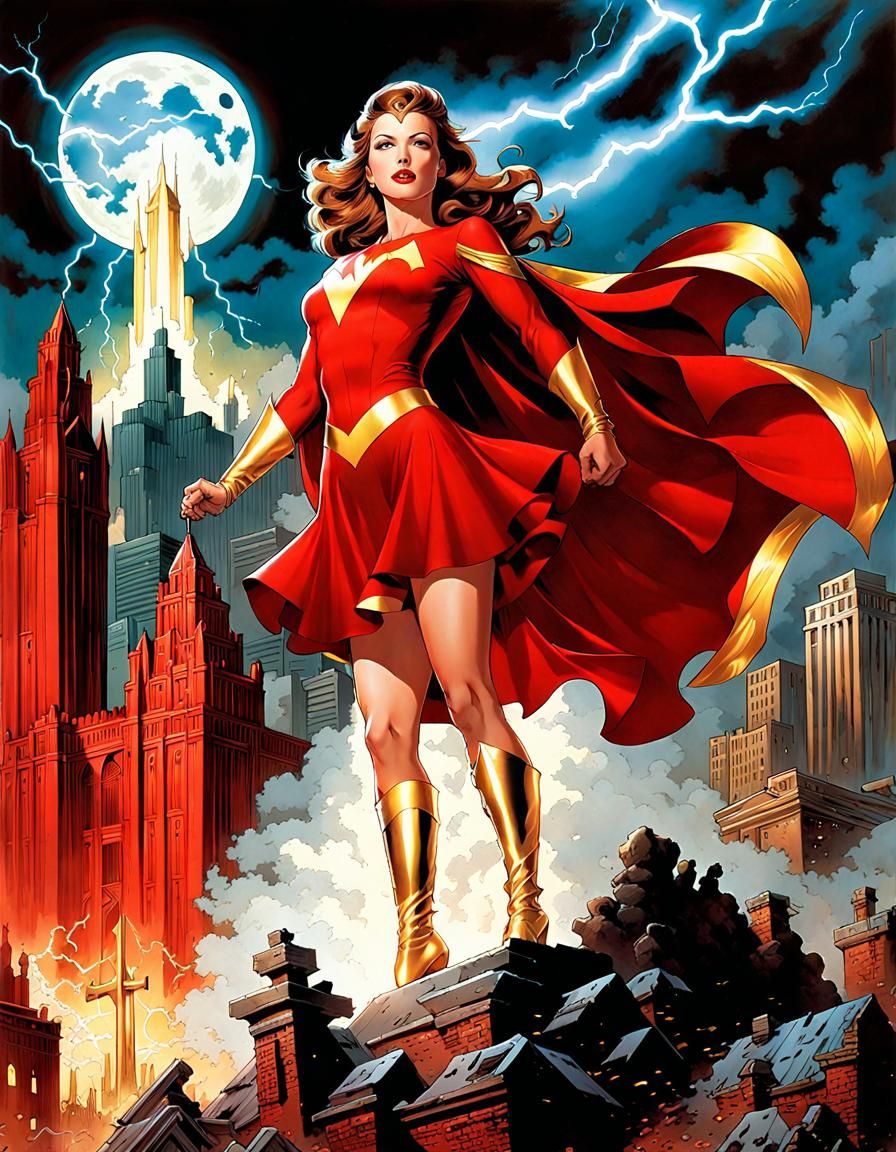 Retro Mary Marvel