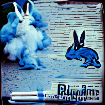 Abstract Image Generated From Empty Prompt