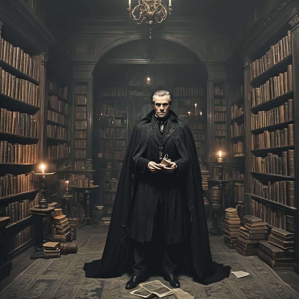 Count Vertigo in Dark Victorian Gothic Style