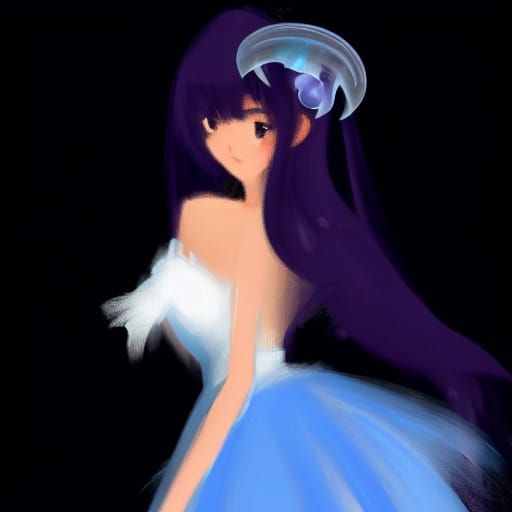 Digital Interface in Pastel Anime Style