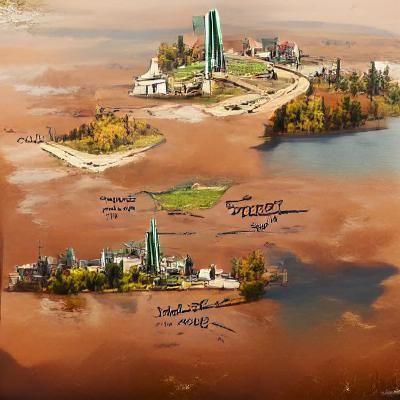 Post-Apocalyptic Severn Ontario Concept Art