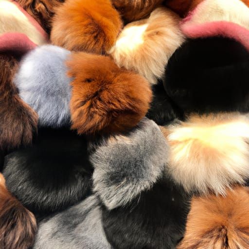 A pile of tribbles
