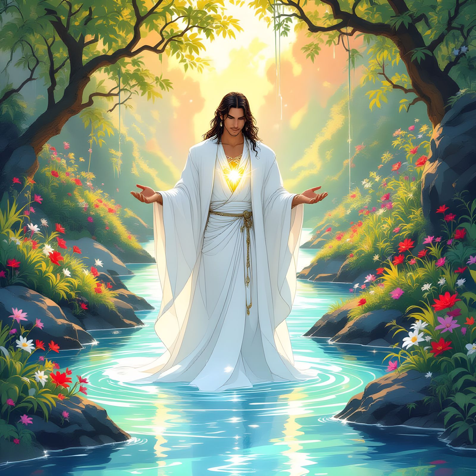 Rivers of Living Water: Surreal Heartscape