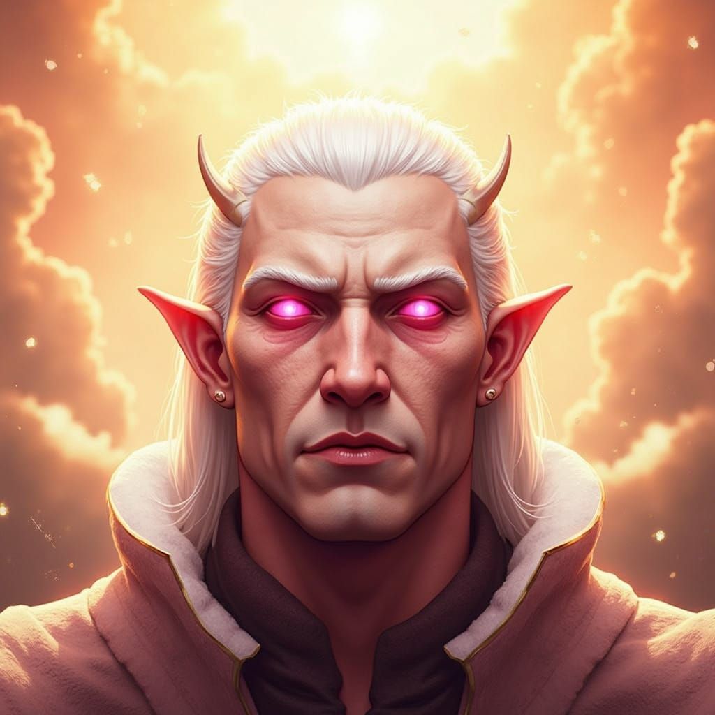 Half Orc Masterpiece in Dark Fantasy Style