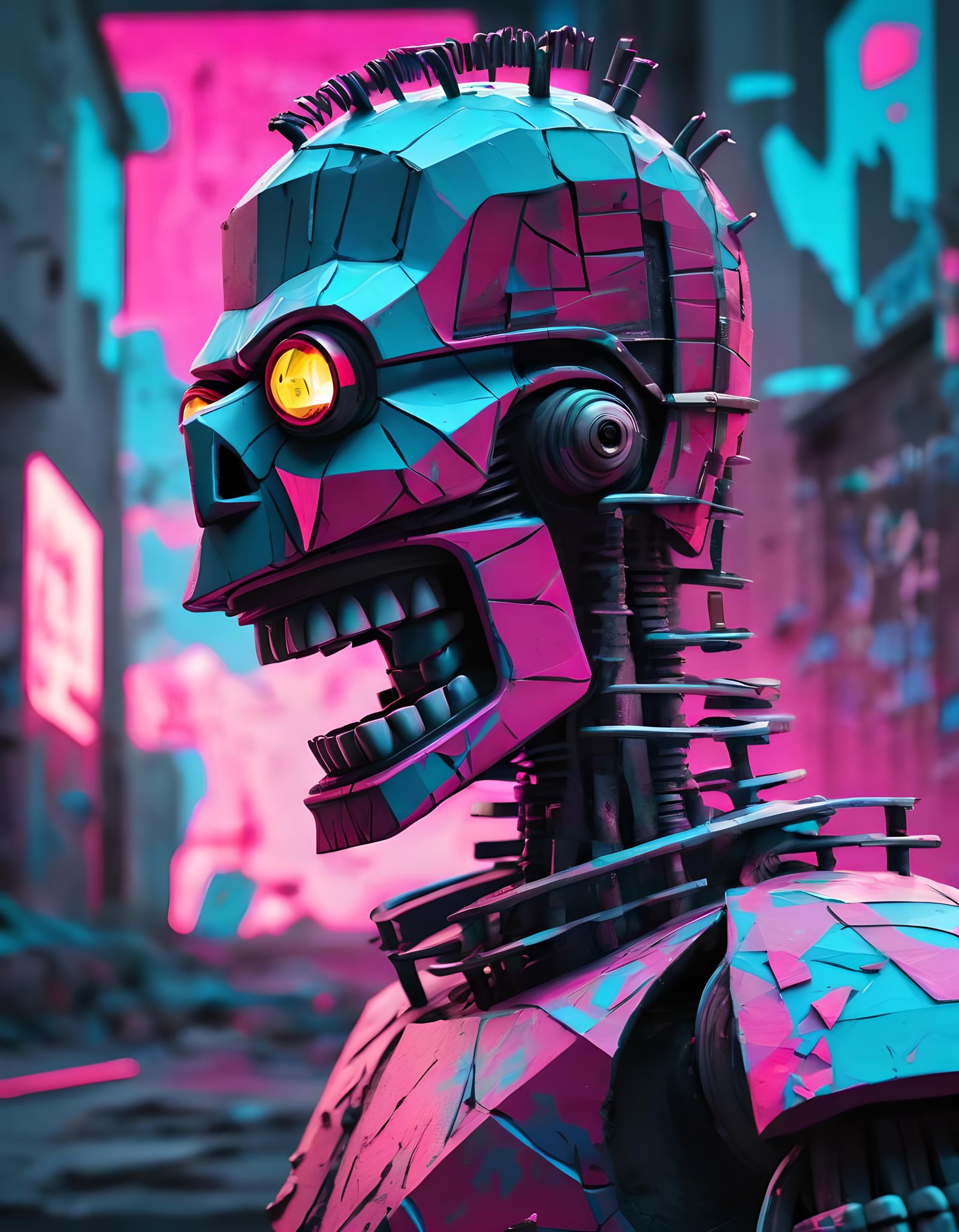 Bender Reimagines Rodríguez in a Fiery Poster