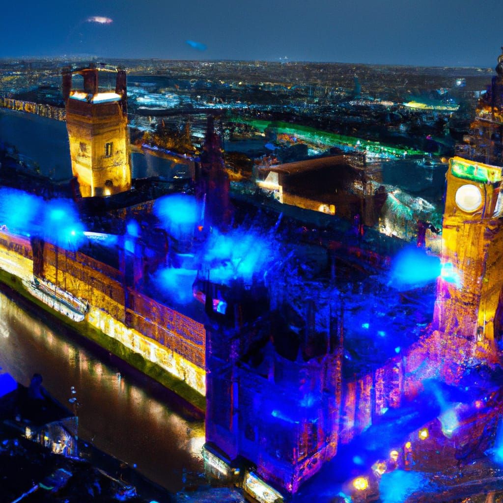 Houses of Parliament Under Drone Attack
