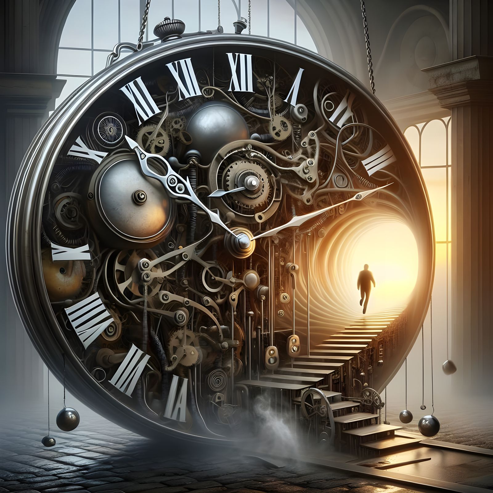 Clock of Eternity: A Cosmic Portal to Mortality