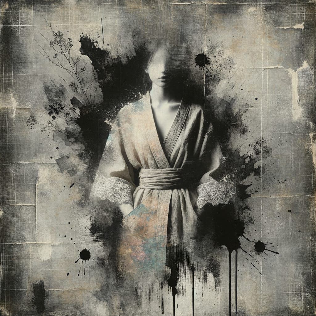 Grunge Art: Silence and Solitude in Ink