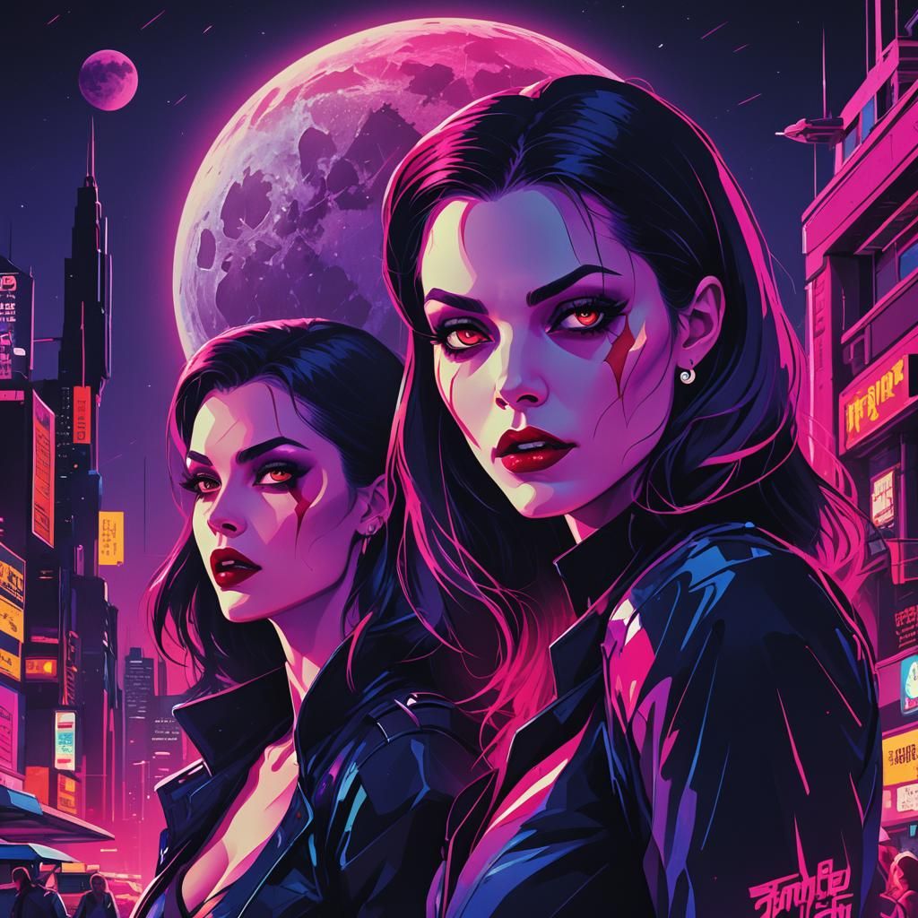 They're Among Us! Vampire Girls From Outerspace!