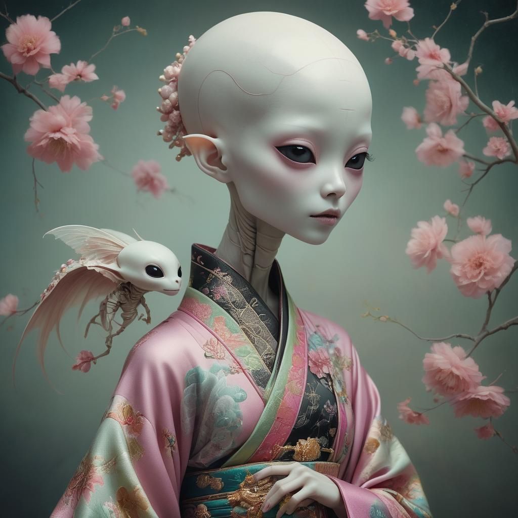 Visiting the aquarium intergalactic