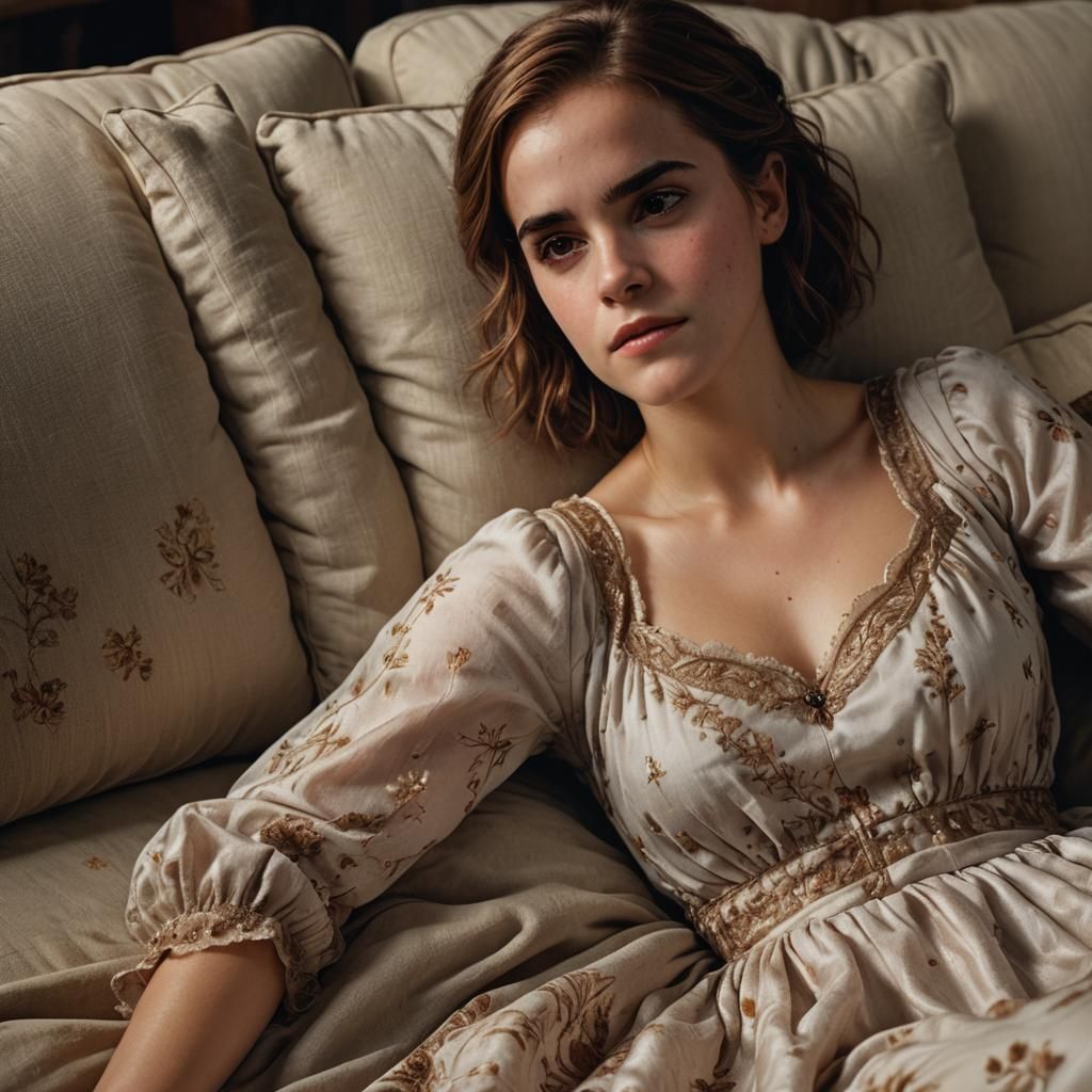 Emma Watson Portrait: Hyperrealistic Artstation Render