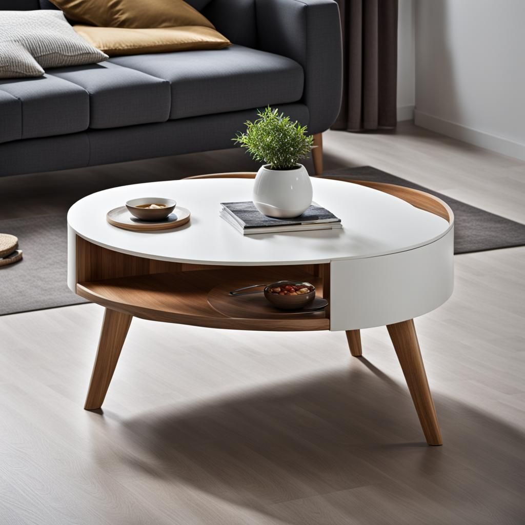 Sustainable Coffee Table with Modern Design