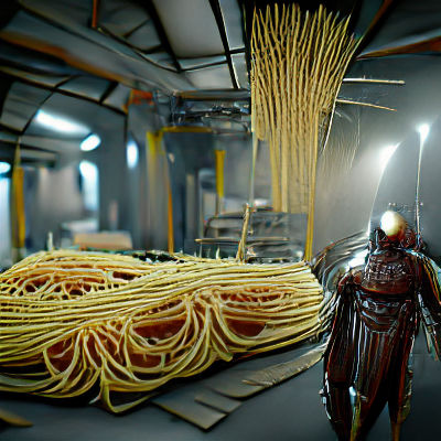 AI Image of Running Late