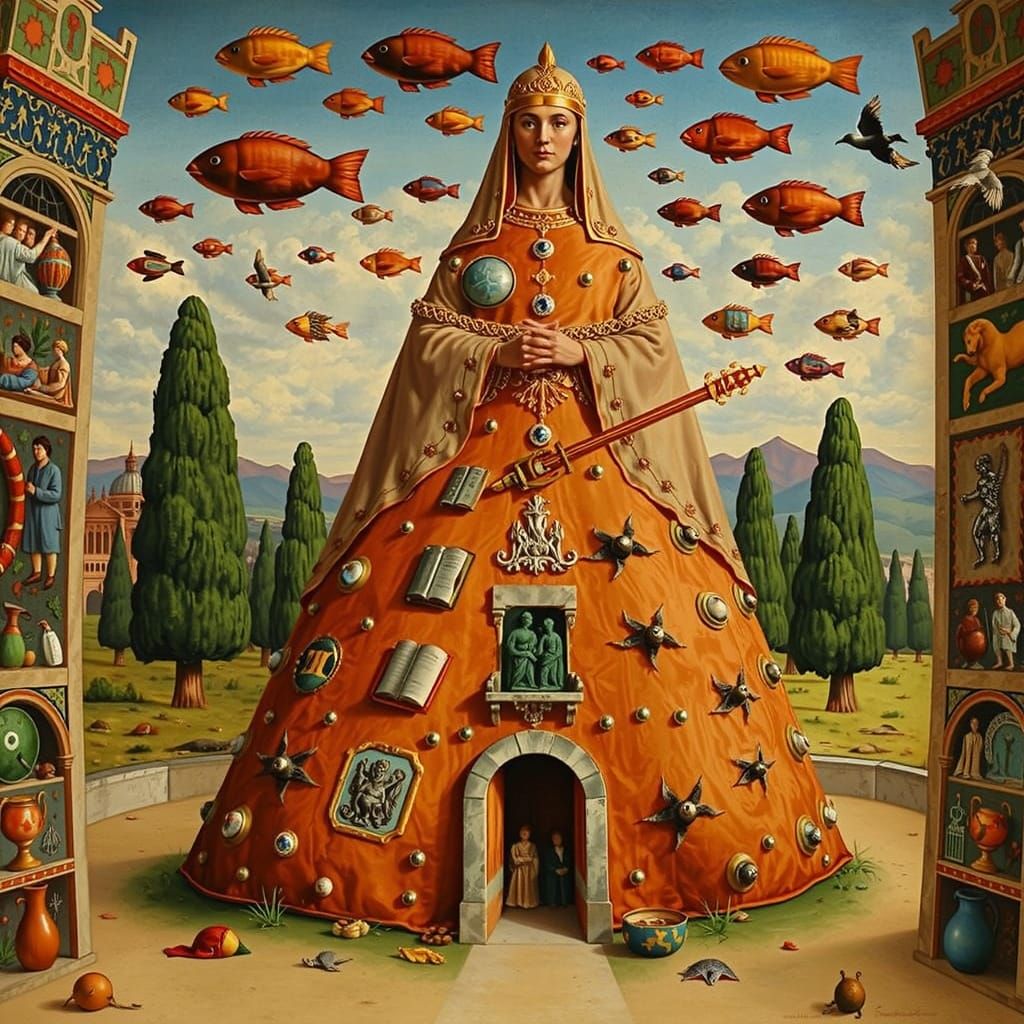 Codex Seraphinianus: An AI-Generated Surreal Encyclopedia