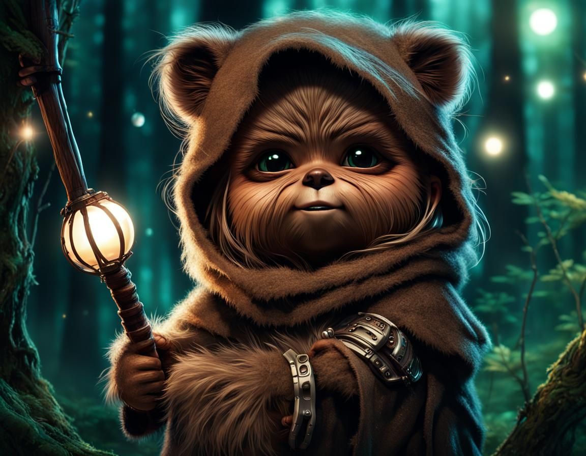 Cute Ewok Girl