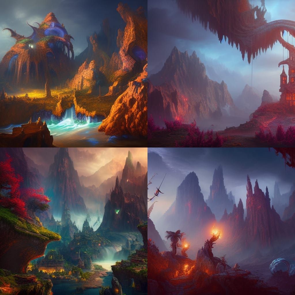Fantastical Adventure in Deep Color
