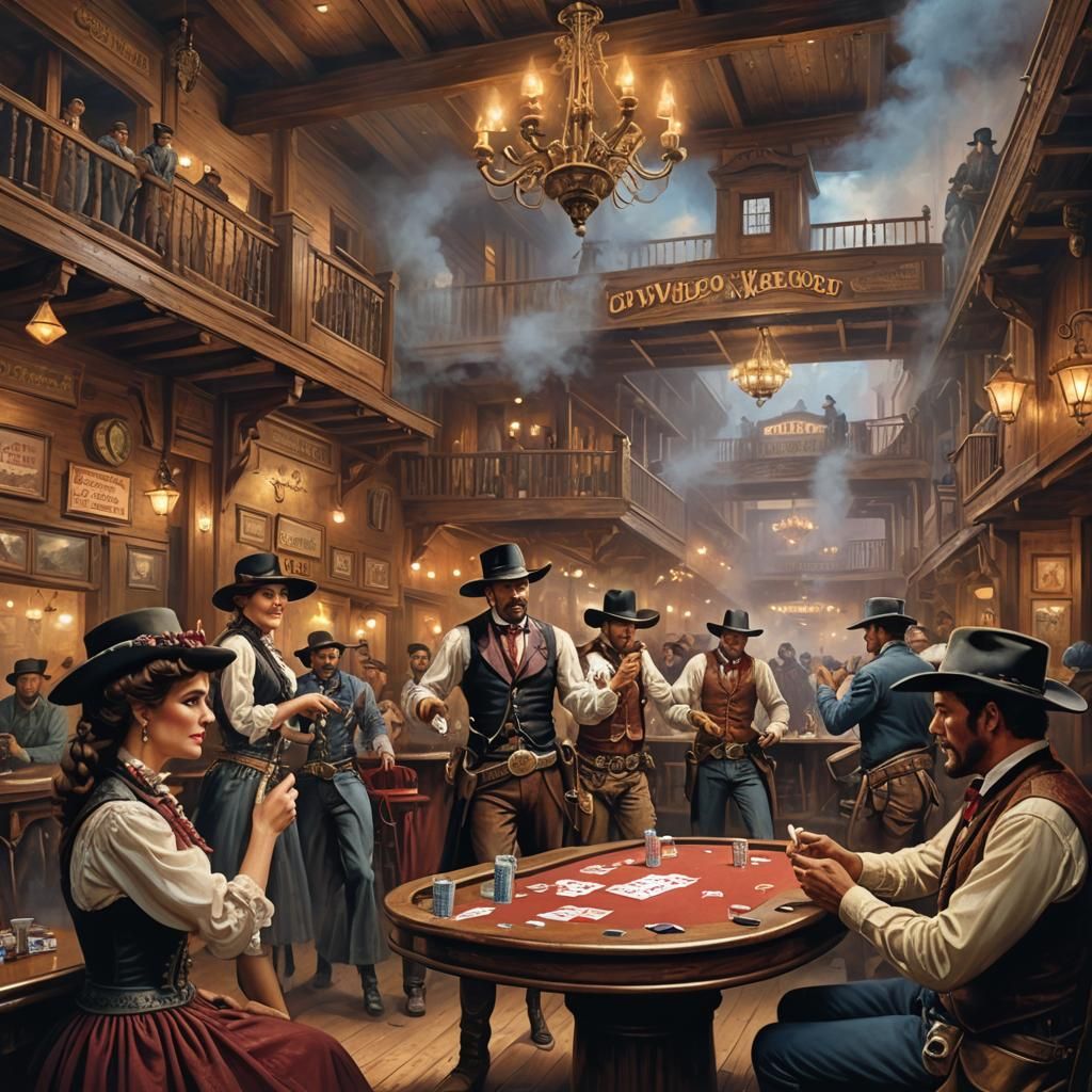 Wild west saloon