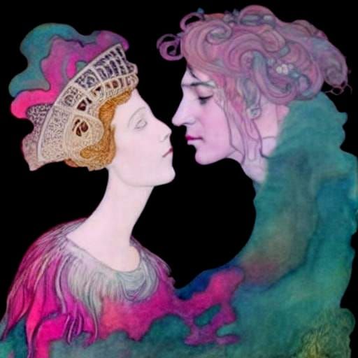 La belle et la bête - Le baiser