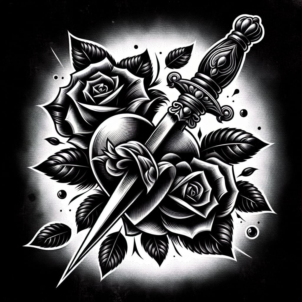Heart Shaped Dagger a Neo tra...