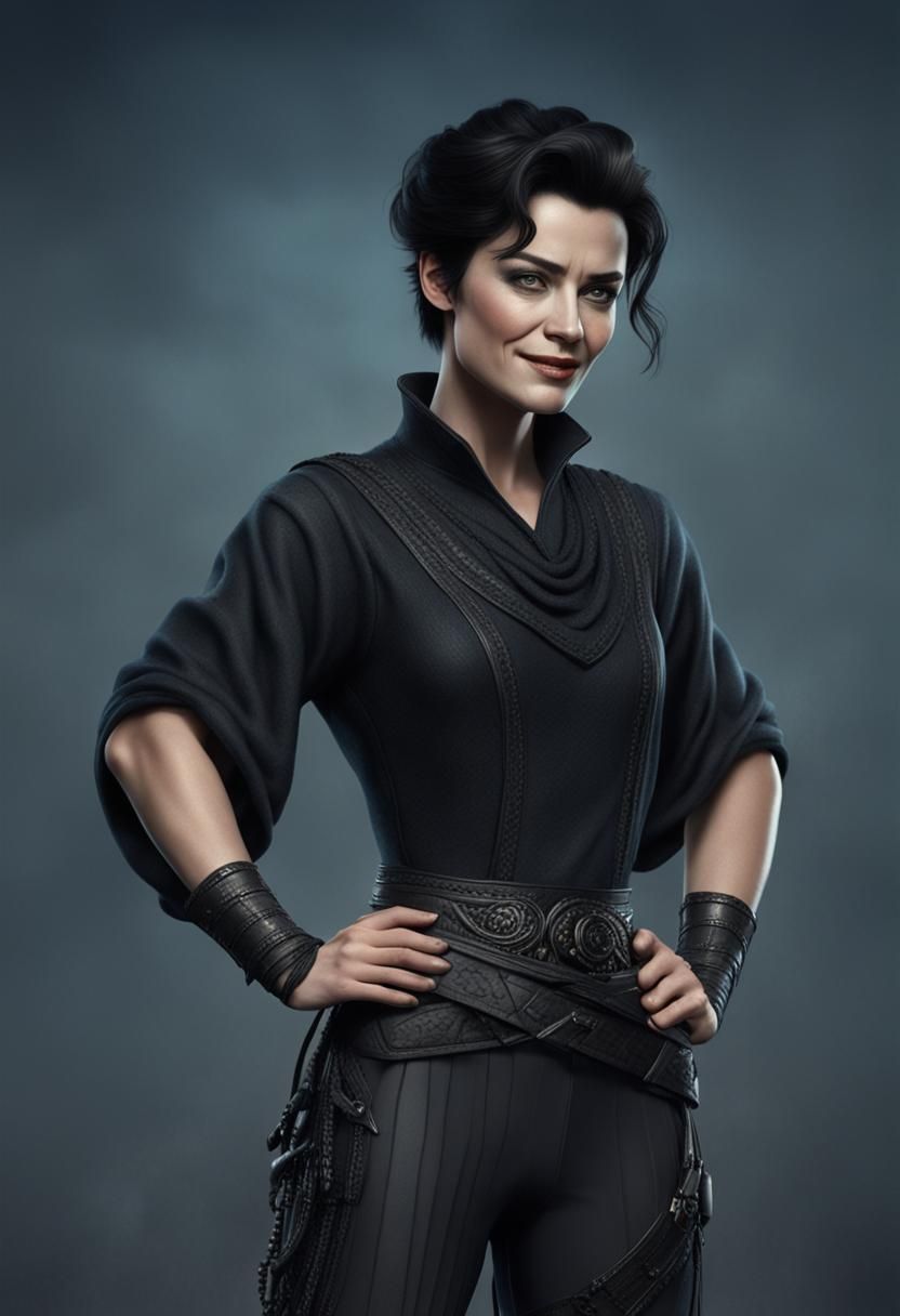 Sadistic Woman with Evil Smile in Phantom Zone