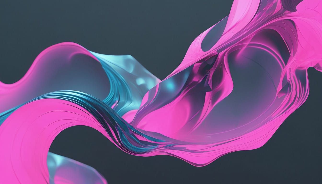Ethereal Forms in Vibrant Hues