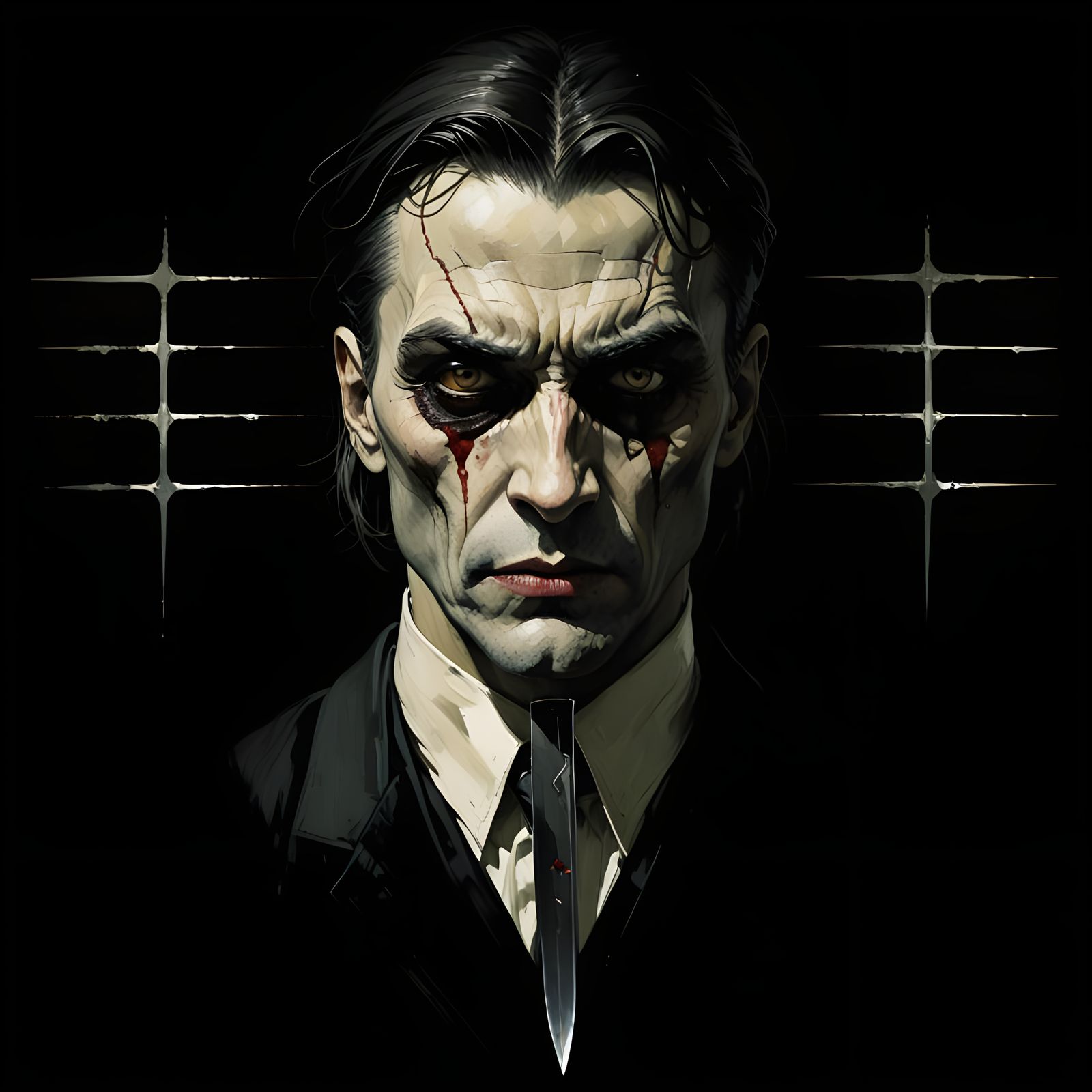 Sinister Cut: Gothic Art Nouveau Horror