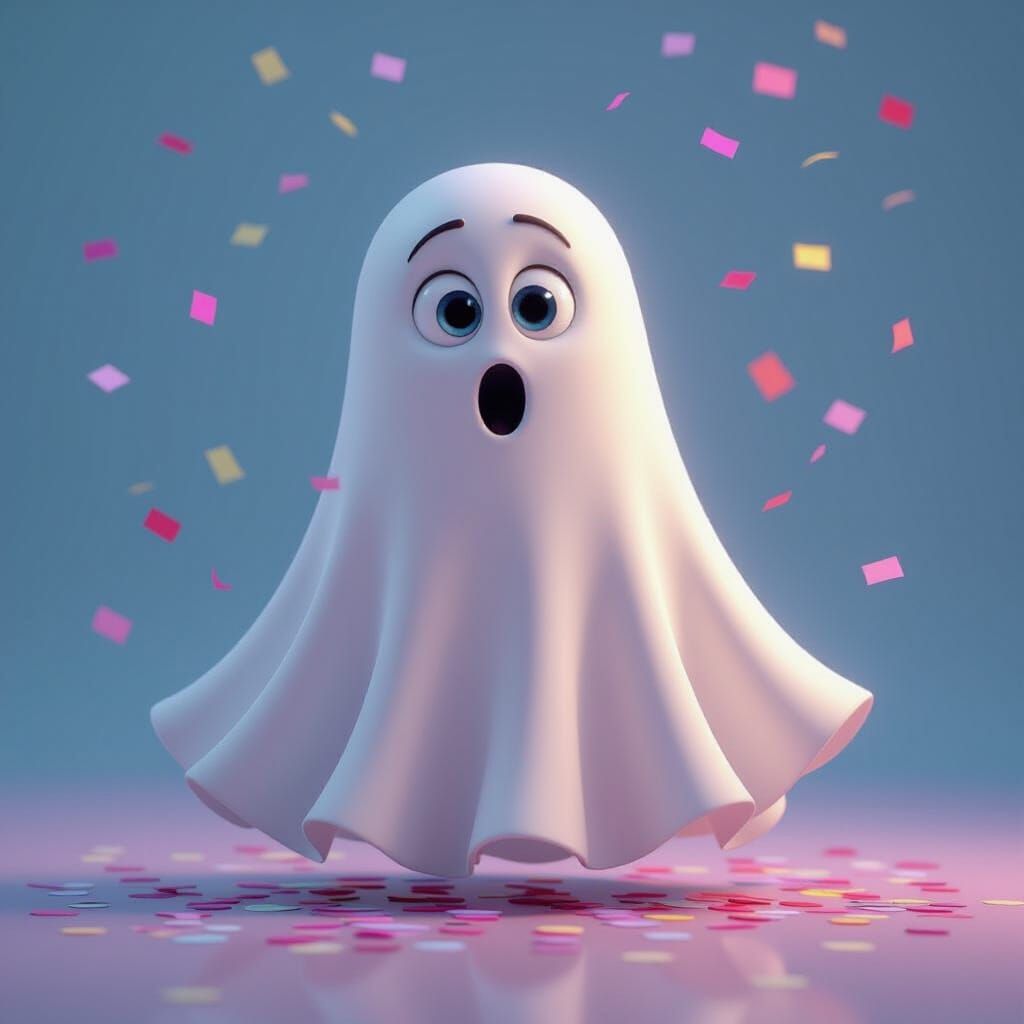 ghostly confetti