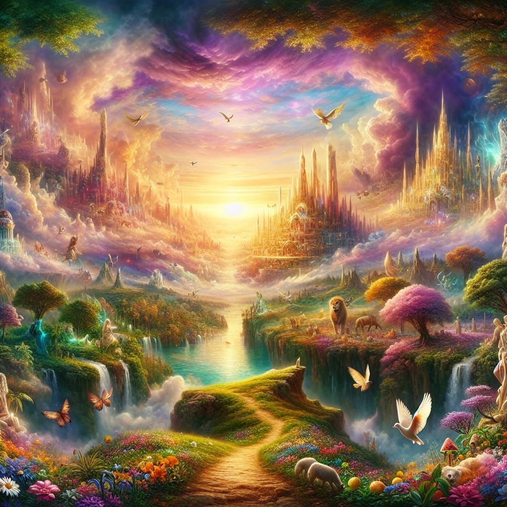 Paradise Awaits: Journey's End in a Radiant City