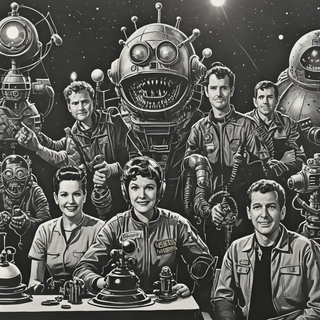 Mystery Science Theater 3000 AI Interpretation