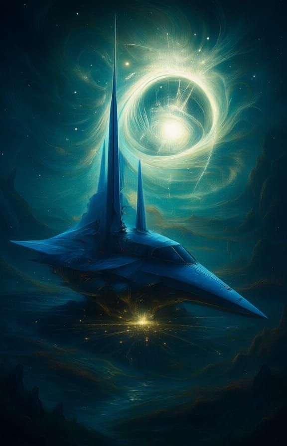 Shimmering Portal to Mystical Lands