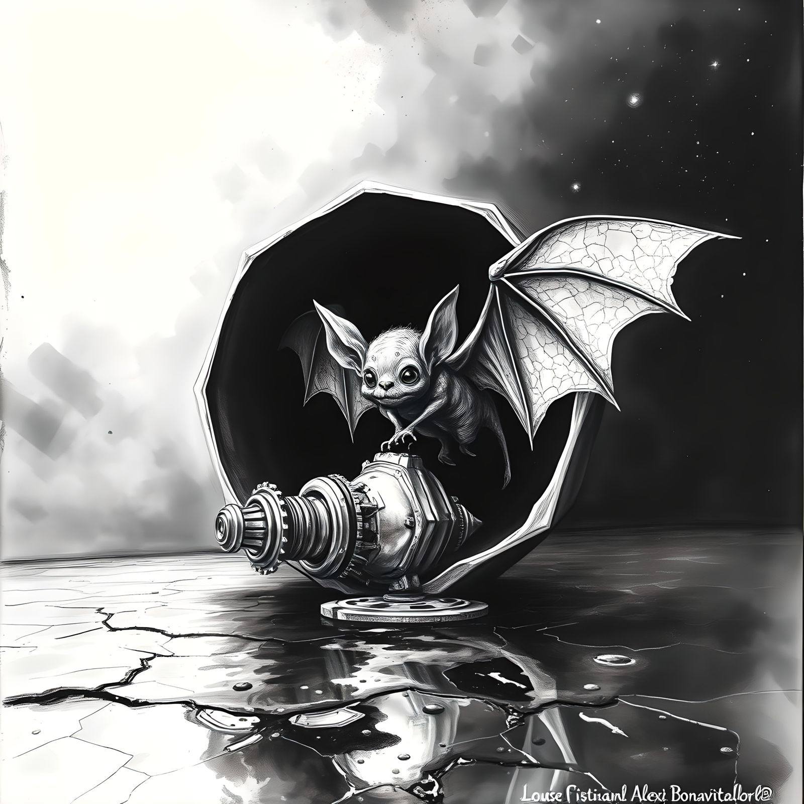 vampire bat with the hyperdrive