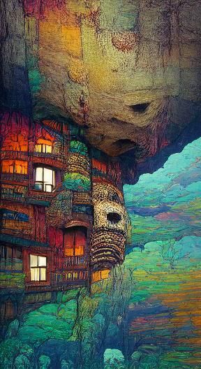 The upside down chalet