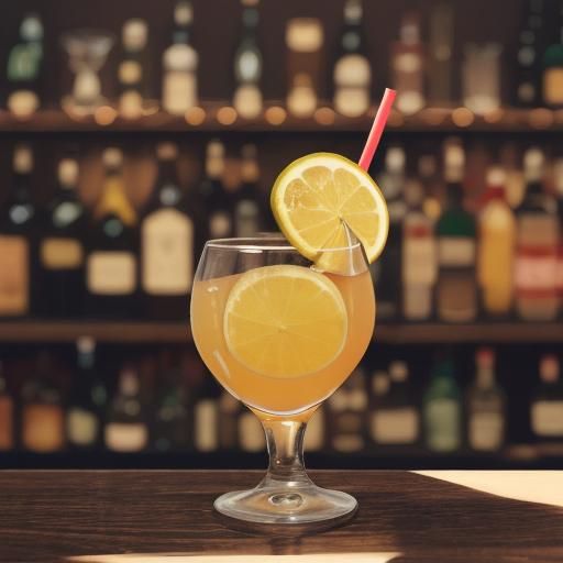 AI Generated Image of a Drink