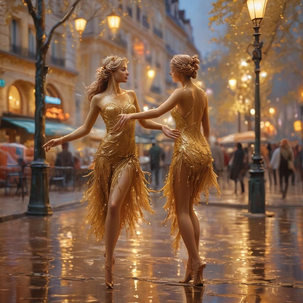 "The Dryad’s Dance Among the Lights"