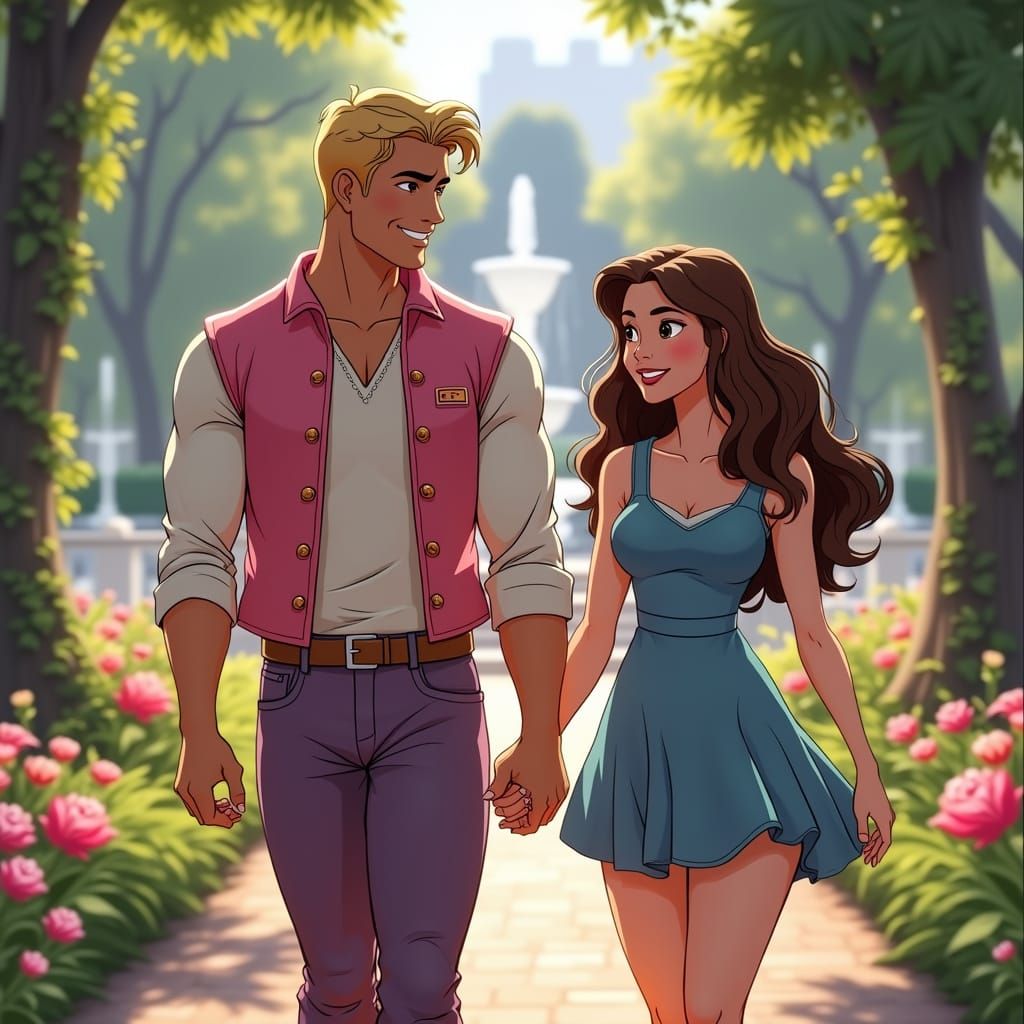 Prince Adam and Kitty Pryde Share a Romantic Moment in the R...