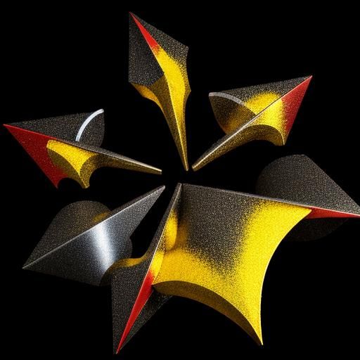 Prismatic Dada Supernova Explosion in Hyper-Realism