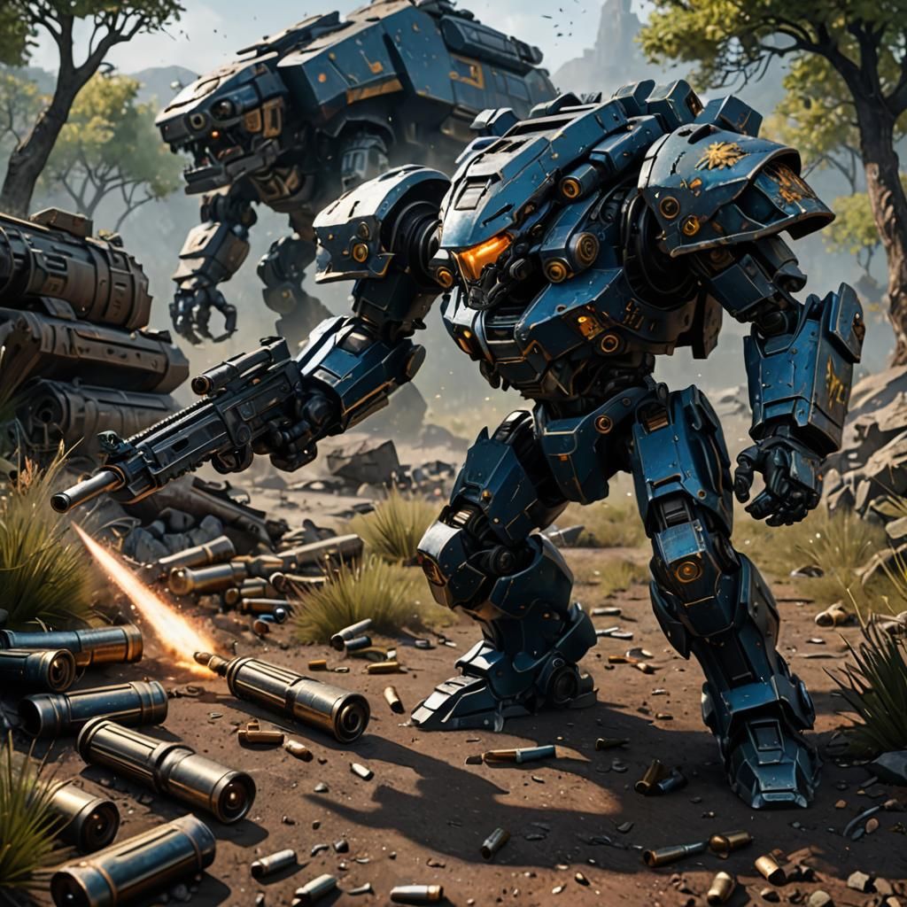 Tyndbolt Ammunition Matte Painting