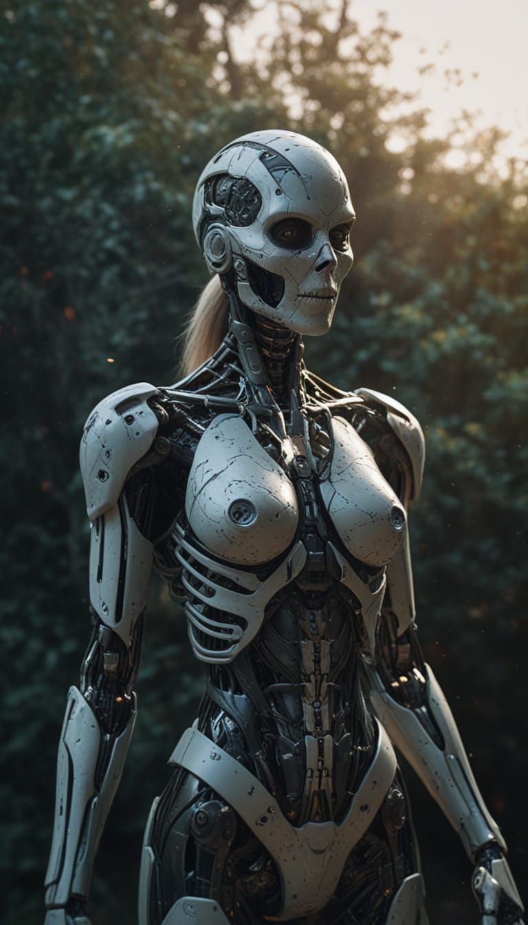 AI Prophecies in Glass: A Cinematic Still