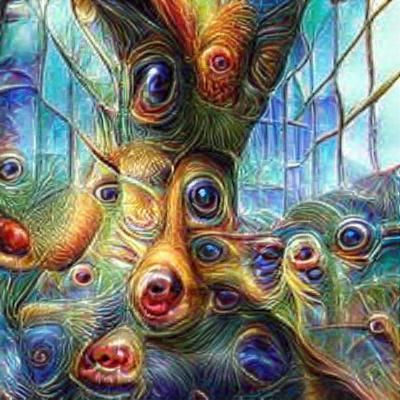 AI Generated Deep Dream Image