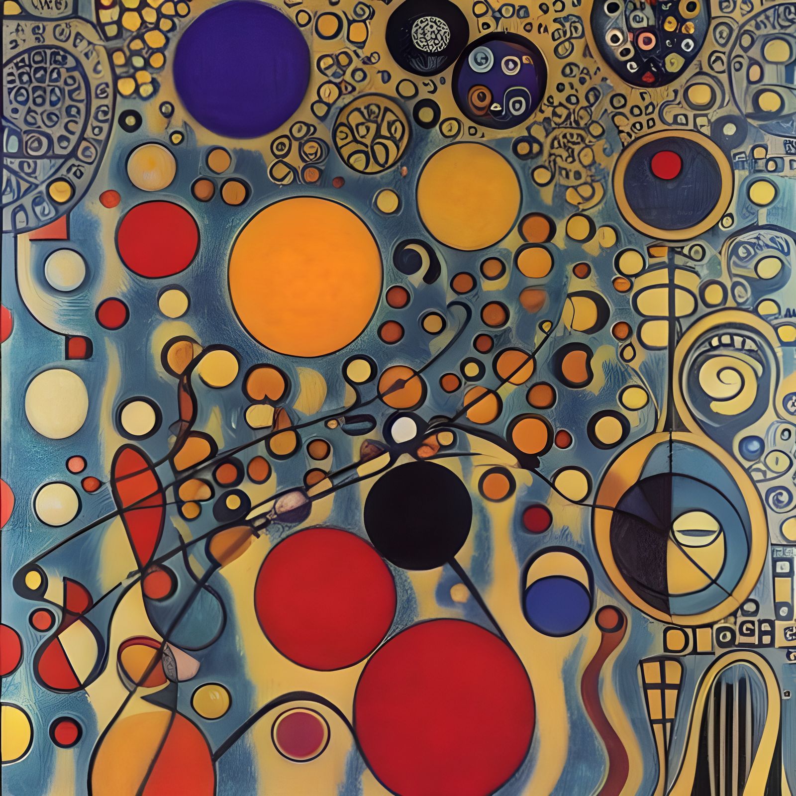 Perfect Sphere in Geometric Abstract Art Style