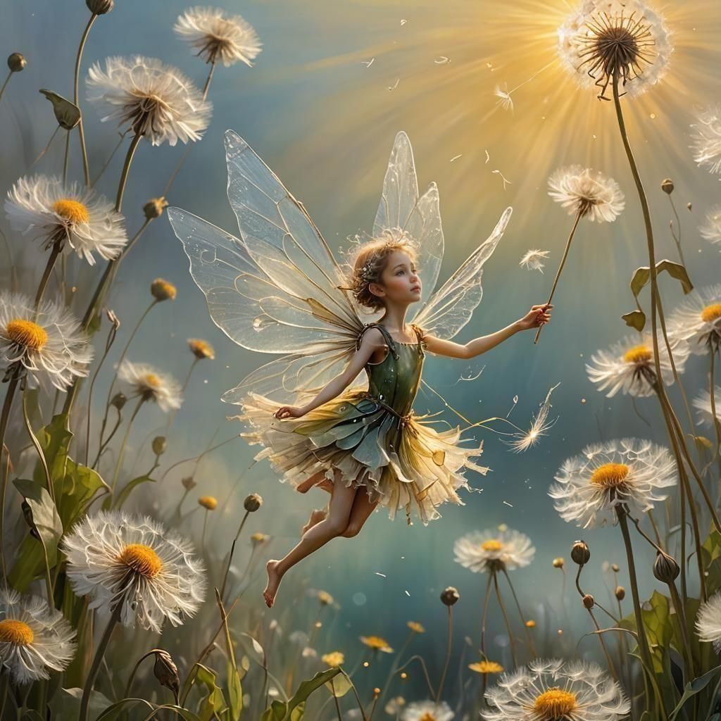 Dandelion fairy